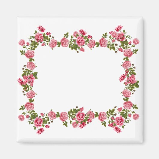 De Magneet van het Lijst van rozen (Voorkant)