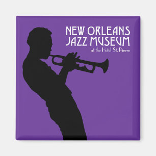 De magneet van het New Orleans Jazz Museum
