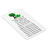 De Magneet van het noodsituatiecontact: Dinosaurus (Rechterzijde)