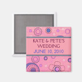 De magneet voor de datumaankondiging opslaan (Voorkant / Achterkant)