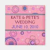 De magneet voor de datumaankondiging opslaan (Voorkant)