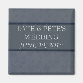 De magneet voor de datumaankondiging opslaan (Voorkant)