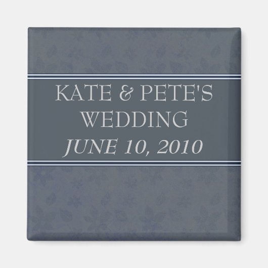 De magneet voor de datumaankondiging opslaan (Voorkant)