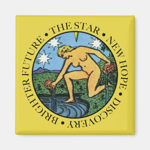 De Magnet van de Ster met Tekst