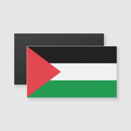 De Magnetische Kaartmagneet van de Palestijnse Sta (Voorkant / Achterkant)
