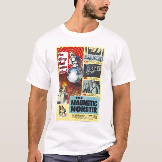 De Magnetische Monster T-Shirt (Voorkant)