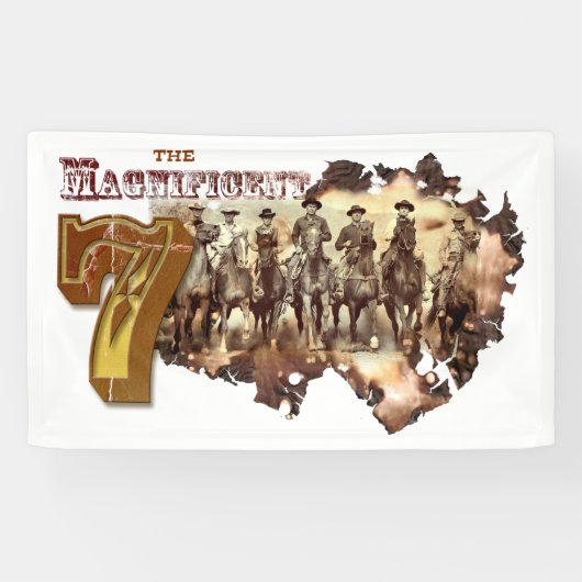 De Magnificent Gang (I) Spandoek (Horizontaal)