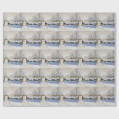 De Magpie, beroemde kunst schilderij, Cadeaupapier (Vlak)