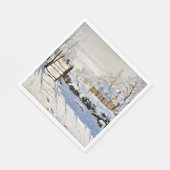 De Magpie, beroemde kunst schilderij, Servet (Hoek)