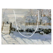 De Magpie, de Monet Grote Gift-tas Groot Cadeauzakje (Achterkant)