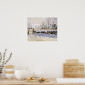 De Magpie van Monet Poster (Keuken)