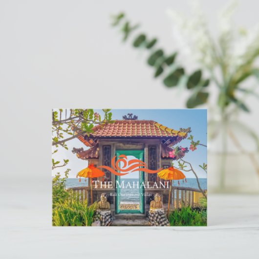 De Mahalani Briefkaart (Staand voorkant)