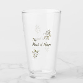 De Maid of Honor Glass Glas