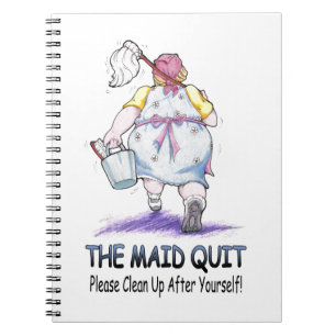 De Maid Quit Notitieboek
