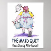 De Maid Quit Poster (Voorkant)