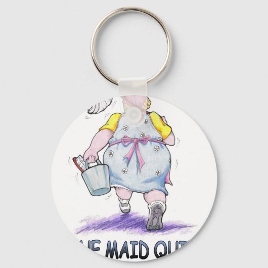 De Maid Quit Sleutelhanger (Voorkant)
