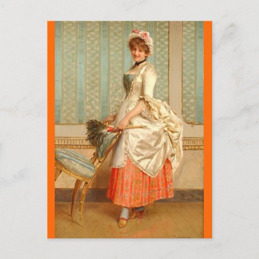 De Maid - Soulacroix Briefkaart (Voorkant)