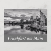 De Main in Frankfurt am Main Briefkaart (Voorkant)