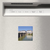 De Maine-rivier in Angers in Frankrijk Magneet (Insitu (Vaatwasser))