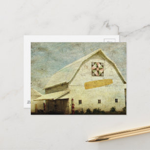 De maïsschuur Washington County Iowa Retro barst Briefkaart