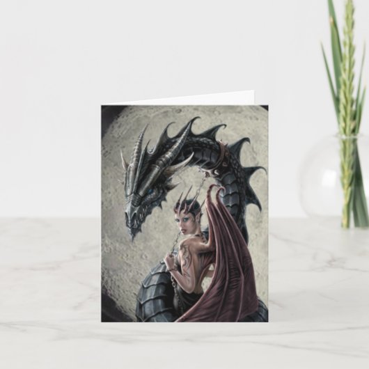 De Maitresse van de draak - de Kaart van de Nota (Voorkant)