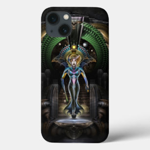 De Majesteit Trilia Fractal Fantasy Portret Case-Mate iPhone Case