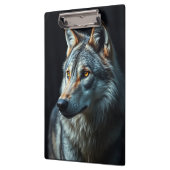 De majesteit van het wild: de alfa in het bos klembord (Links)