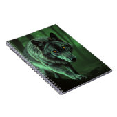 De majesteit van het wild: de alfa in het bos notitieboek (Rechterzijde)