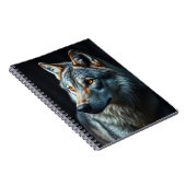 De majesteit van het wild: de alfa in het bos notitieboek (Rechterzijde)