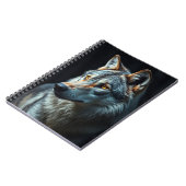 De majesteit van het wild: de alfa in het bos notitieboek (Linkerzijde)