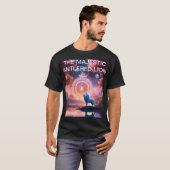 DE MAJESTIC ANTLERED LEEUW T-SHIRT (Voorkant volledig)