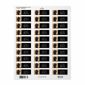 de Majestic Bison - een symbool van macht en vrijh Etiket (Full Sheet)