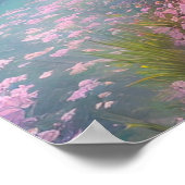 De Majestic Calm van de Delicate Touch van Natuur Poster (Hoek)