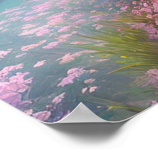 De Majestic Calm van de Delicate Touch van Natuur Poster (Hoek)