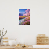 De Majestic Calm van de Delicate Touch van Natuur Poster (Keuken)