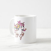 De Majestic Llamacorn Koffiemok (Voorkant links)
