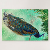 De Majestic Peacock Legpuzzel (Horizontaal)