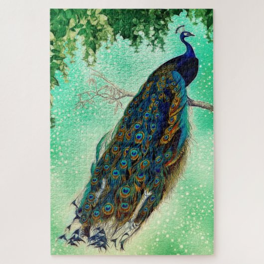 De Majestic Peacock Legpuzzel (Verticaal)