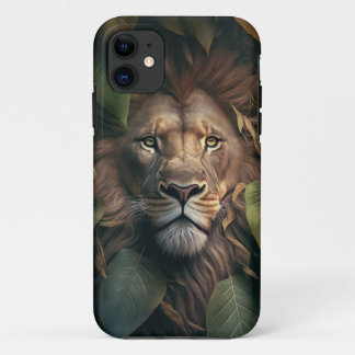 De Majestic Roar van de Oerwoud King Case-Mate iPhone Case