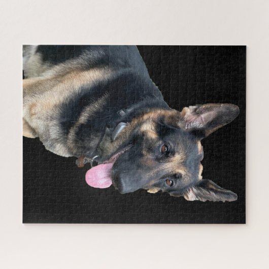 DE MAJESTISCHE DUITSE SCHEPERING LEGPUZZEL (Horizontaal)