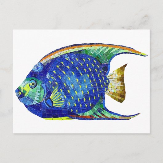 DE MAJESTISCHE KONINGIN BRIEFKAART (Voorkant)