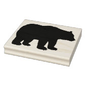 De majestueuze Beer silhouet stempel (Stempel)