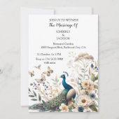 De Majestueuze Pauw Kaart (Voorkant)