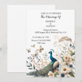 De Majestueuze Pauw Kaart (Voorkant / Achterkant)