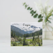 De majestueuze Wallowa Mountains in Oregon Briefkaart (Staand voorkant)