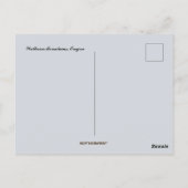 De majestueuze Wallowa Mountains in Oregon Briefkaart (Achterkant)