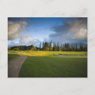 De Makai-golfbaan in Princeville Briefkaart