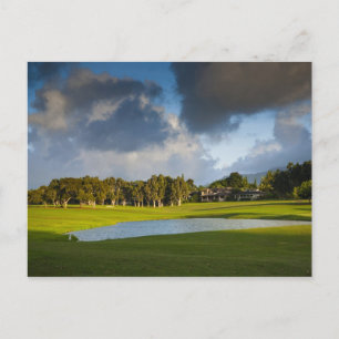 De Makai-golfbaan in Princeville Briefkaart
