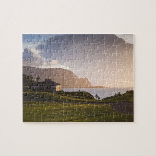 De Makai-golfbaan in Princeville Legpuzzel (Horizontaal)