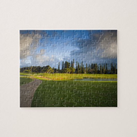 De Makai-golfbaan in Princeville Legpuzzel (Horizontaal)